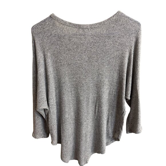 Silence + Noise Light Gray Knit Sweater Size Medium - Picture 2 of 5